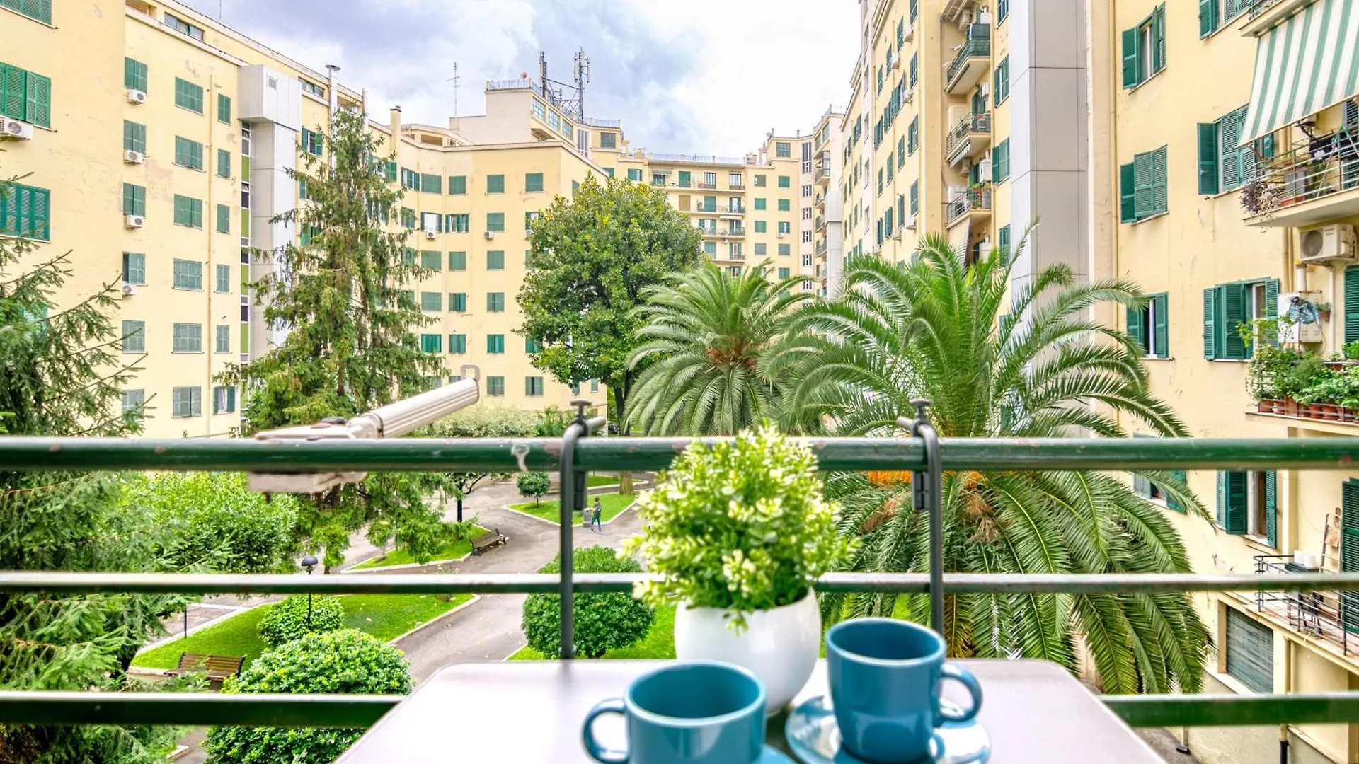 Pineto Garden View Vicino Metro C Apartment Rome